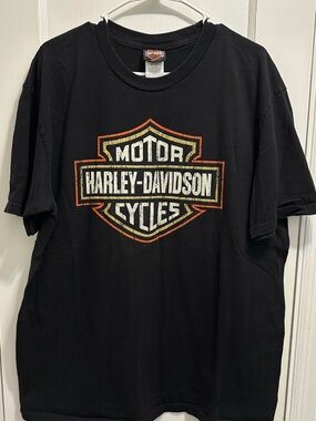 Harley-Davidson Black Tee with Logo
